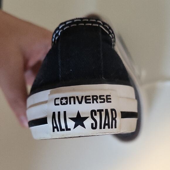 Converse Kids Black and White Sneakers - Picture 2 of 11